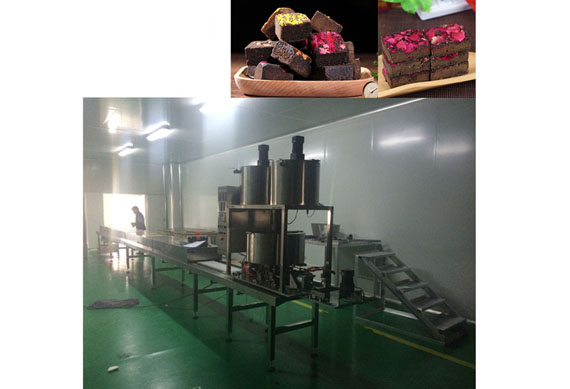 export organic jaggery cube making machine with packing machine