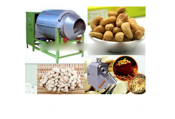 Gas heating automatic peanuts roaster/cashew almond roasting machine/roasting machines sunflower seeds