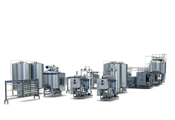 Chinese hot selling milk processing plant small scale