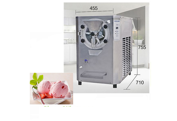 small capacity mini ice cream soft freezer