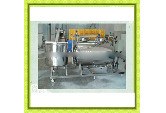 CIP system for milk processing