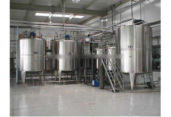 complete soymilk powder processing line