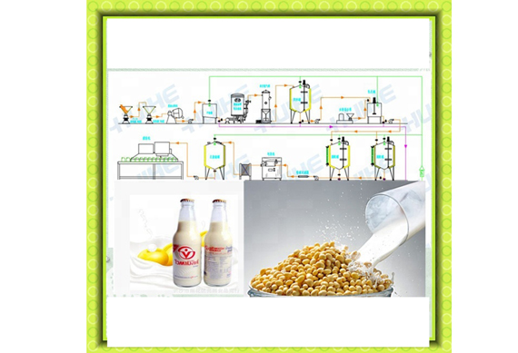 Soya milk plant/soymilk processing machine/plant