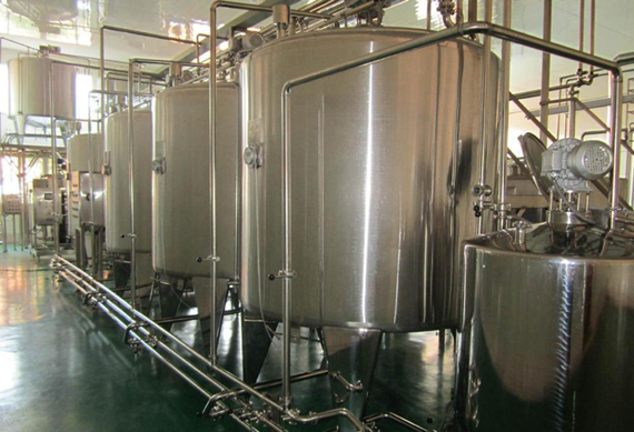 Complete soya milk production line/soya bean milk processing plant