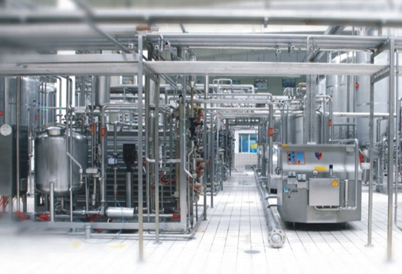 Combined UHT/pasteurized milk processing line/yogurt processing plant