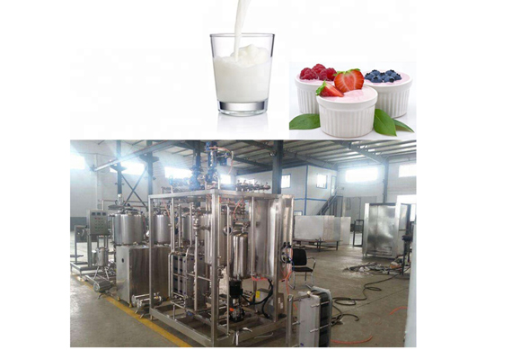 fully automatic dairy processing plant