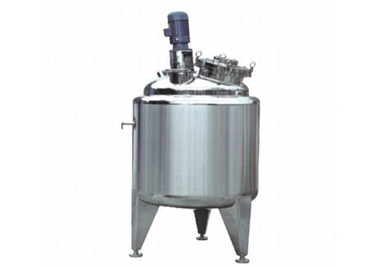 Milk storage tank, raw milk storage tank, milk agitator tank