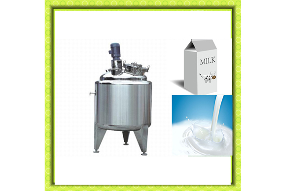 Milk storage tank, raw milk storage tank, milk agitator tank