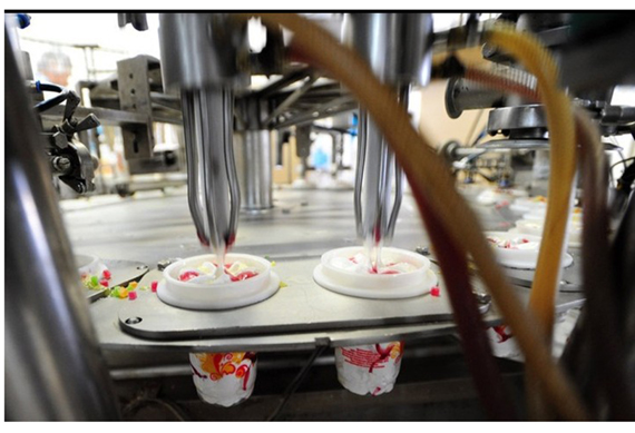 Soft ice cream production line factory in 300L