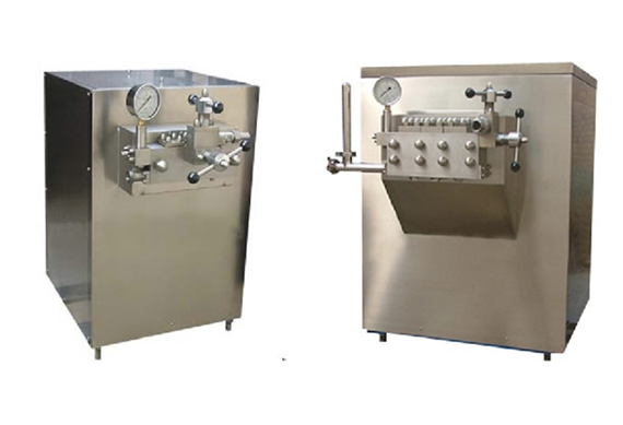 Stainless steel high pressure homogenizer price / milk homogenizing machine