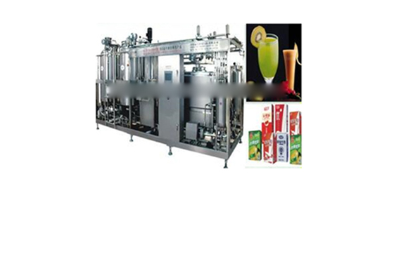 one-piece capacity 1000L per hour milk juice beverage ice cream combined plant