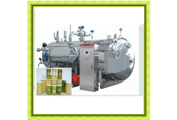 Water Spray Immerse Sterilizing Retort Autoclave Canned Food Processing machine