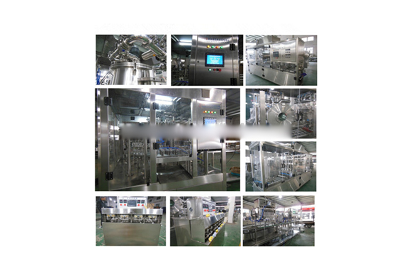 Soy milk&milk filling and sealing machine for Plastic bottle