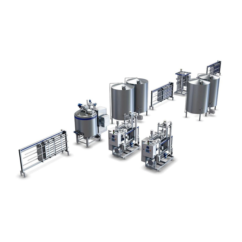 Turnkey 1000L/H soymilk production line/soy bean milk production line