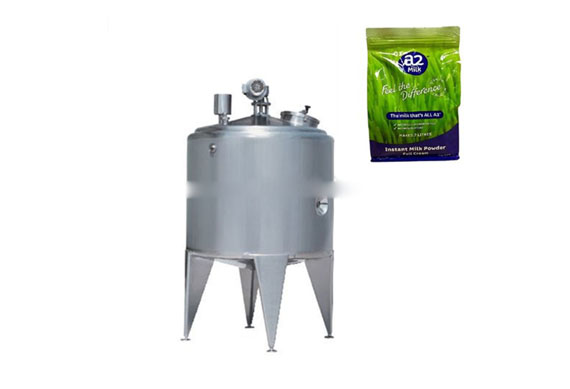 Custom Milk cooling tank for pasteurized milk and milk powder production line