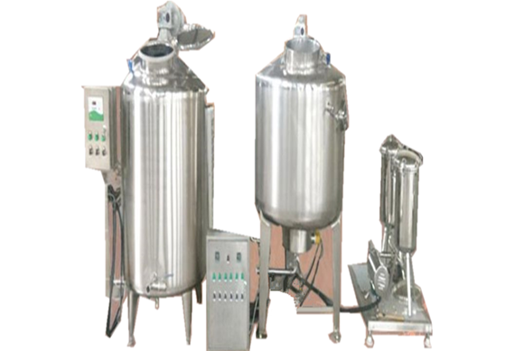 Yogurt production line / milk processing plant