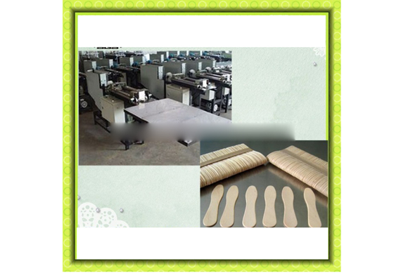 Hot sell Wooden ice cream dipper making machine / wooden ice cream stick / bar processing machine