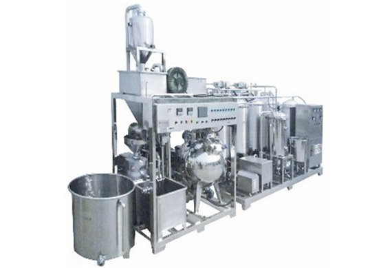 Industrial soya bean milk processing line / soy milk making machine