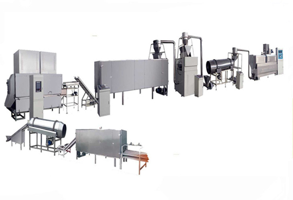 puffed corn snacks production machine