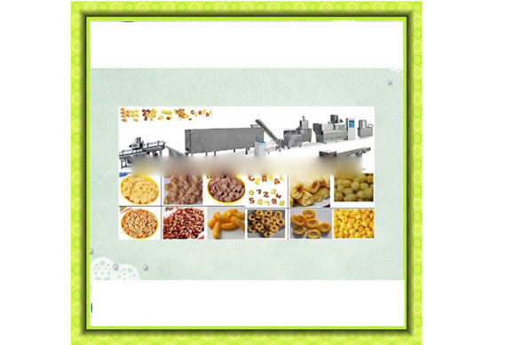 puffed corn snacks production machine