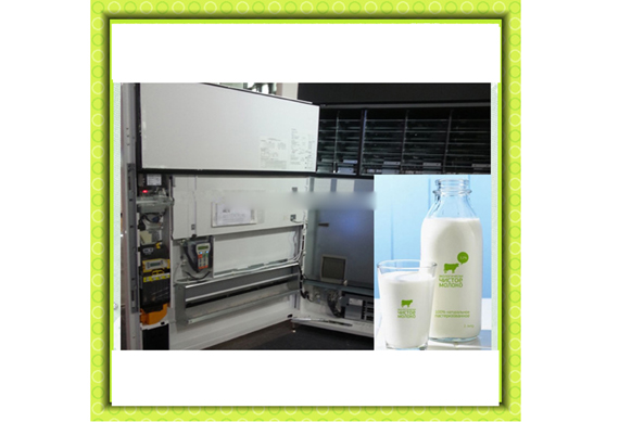 CE certified bill and coin acceptor automatic fresh milk atm milk vending machine