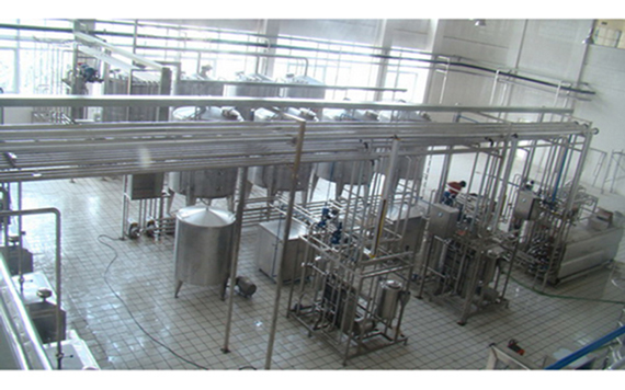 UHT milk production line yogurt milk filling machine