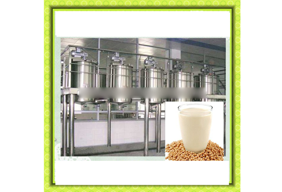 complete flavored soy milk processing plant / soymilk making machine