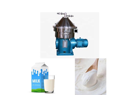 Dairy Milk Cream Butter Separator Centrifuge Machine with good price