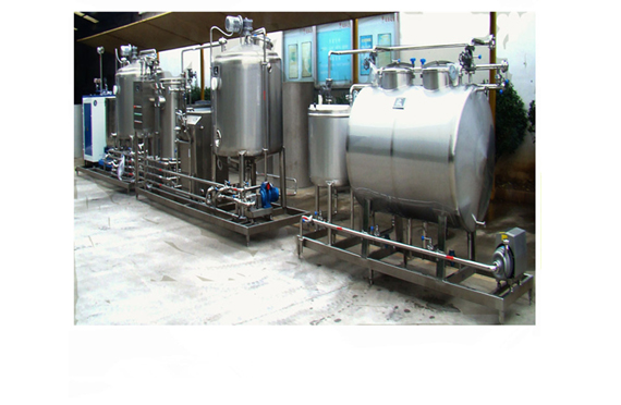 complete ice cream making line