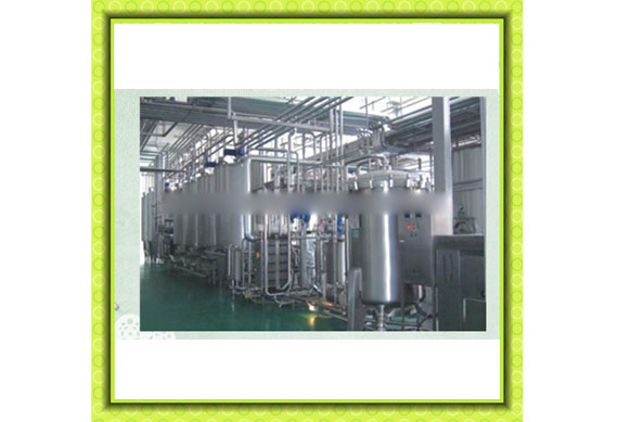 Small UHT milk processing line