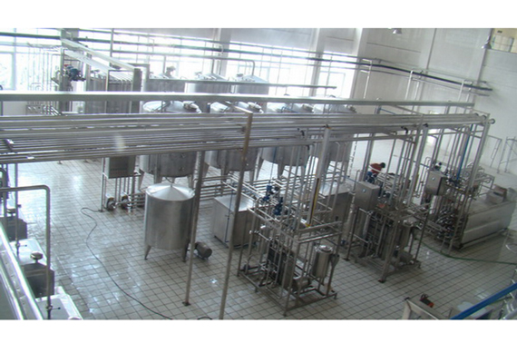 Dairy milk processing plant uht milk production line