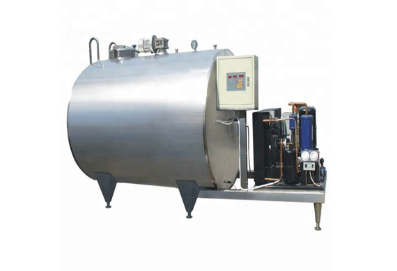 Milk direct cooling tank