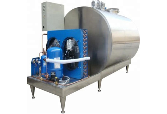 Milk direct cooling tank