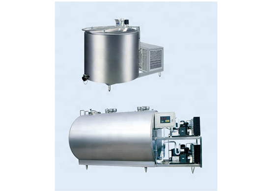 Milk direct cooling tank