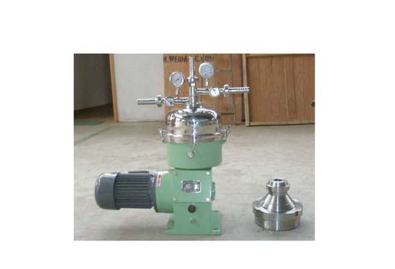 Disc stack centrifuge separator