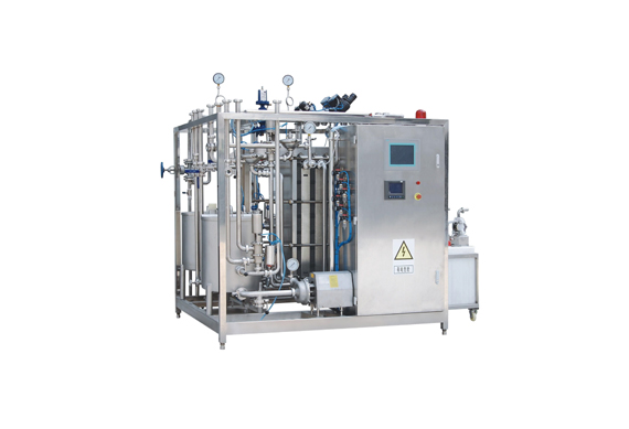 300L per hour mobile self sufficien pasteurized milk production plant with electric generator