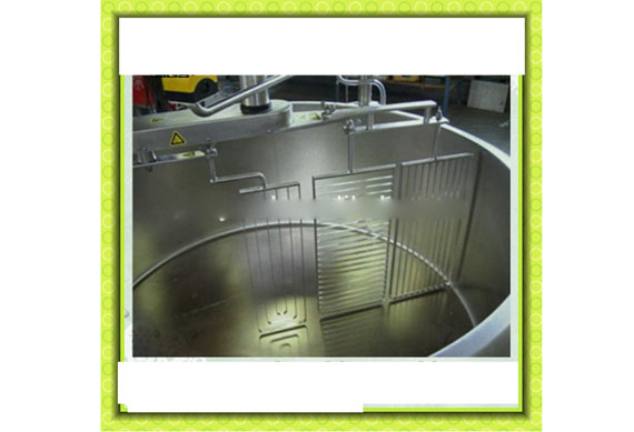 Stainless steel cheese making vat