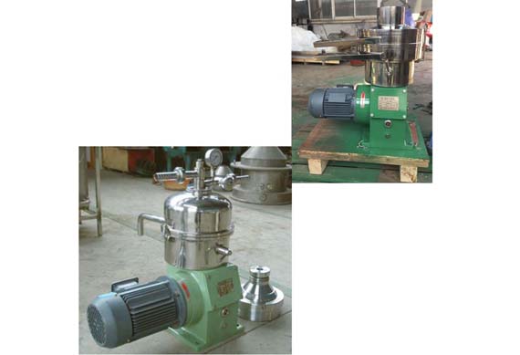 dairy disc centrifuge separator with self-cleaning bowl