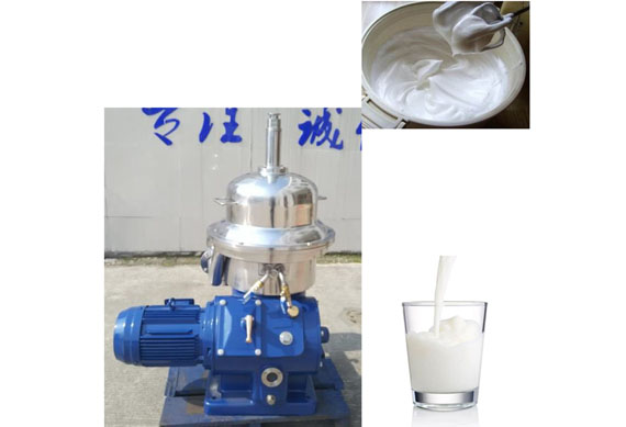 dairy disc centrifuge separator with self-cleaning bowl