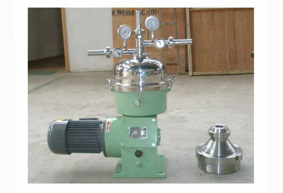 GYC automatic discharge small 500L/H disc dairy milk fat cream separator