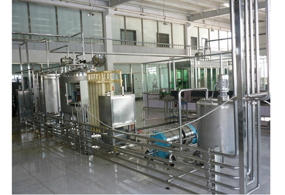 Industrial soya bean milk processing line / soy milk making machine