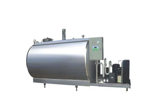 dairy milk cooling tanks with direct expansion refrigeration