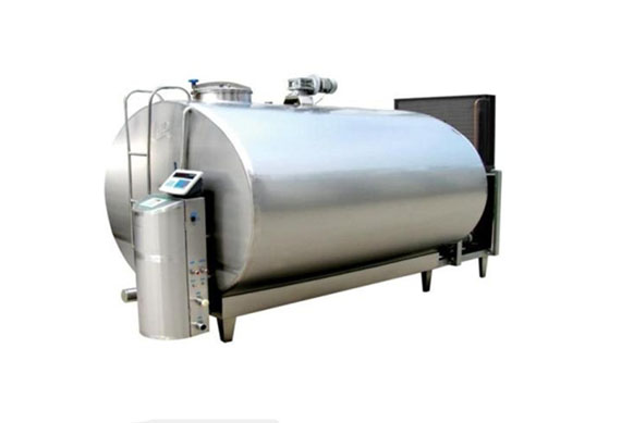 3000L Horizontal type Milk Cooling Tank for Dairy plant