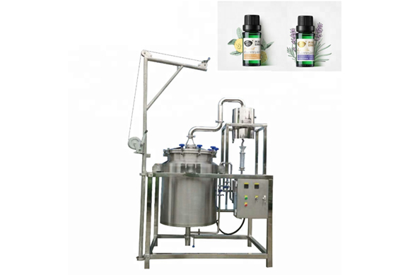 Lemon essential oil extraction steam distillation machine