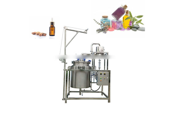 China supply essential oil extracting distiller machine for rose neroli and mint plant