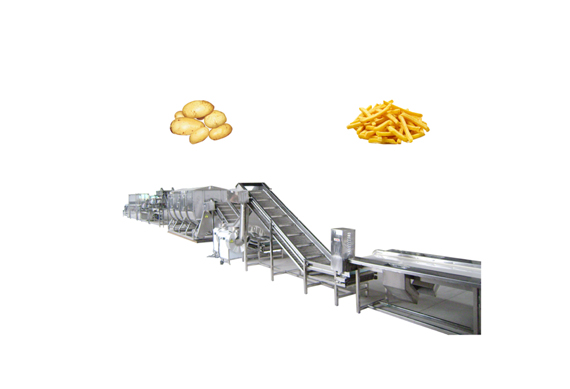 frozen french fries making machine