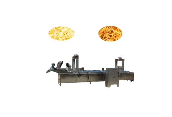 frozen french fries making machine