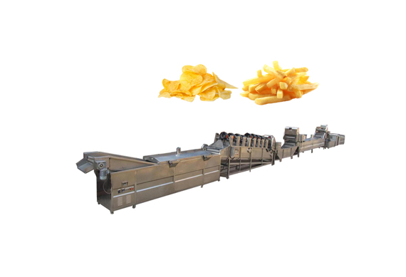 frozen french fries making machine