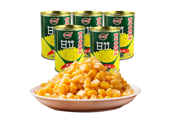 Automatic sweet canned corn processing production line