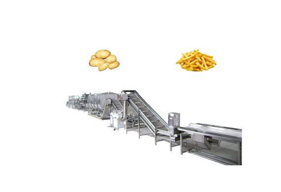 High profitable frozen french fries production line